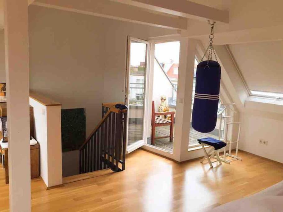 Apartament Loft Mit 2 Terrassen - Ruhig&Sonnig Lipsk Zewnętrze zdjęcie